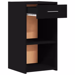 VidaXL 840579 nightstand/bedside table Black - Additional view 5
