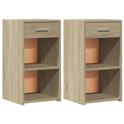 VidaXL 840581 nightstand/bedside table Oak