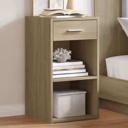 VidaXL 840581 nightstand/bedside table Oak
