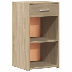 VidaXL 840581 nightstand/bedside table Oak - Additional view 4