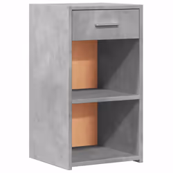 VidaXL 840582, Concrete colour, Wood, 350 mm, 340 mm, 650 mm, 1 pc(s)