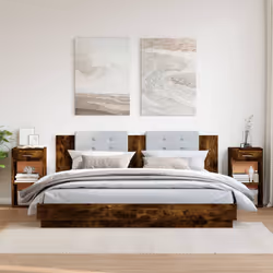VidaXL 840585 nightstand/bedside table Oak - Additional view 3