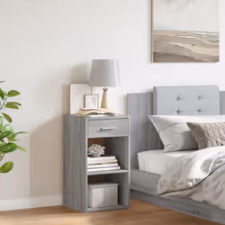 VidaXL 840586 nightstand/bedside table Oak