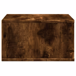 vidaXL Printer Stand Printer Table File Organiser Smoked Oak Engineered Wood - Additional view 5