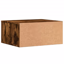 vidaXL Printer Stand Printer Table File Organiser Smoked Oak Engineered Wood - Additional view 6