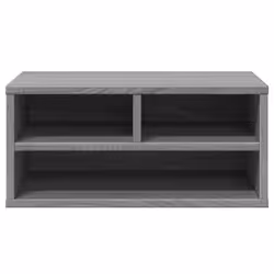 vidaXL Printer Stand Printer Table File Organiser Grey Sonoma Engineered Wood - Additional view 4