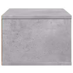 vidaXL Printer Stand Printer Table Office Desk File Organiser Engineered Wood - Concrete grey - Additional view 6