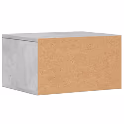 vidaXL Printer Stand Printer Table Office Desk File Organiser Engineered Wood - Concrete grey - Additional view 7
