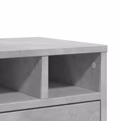 vidaXL Printer Stand Printer Table Office Desk File Organiser Engineered Wood - Concrete grey - Additional view 8