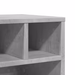 vidaXL Printer Stand with Wheels Printer Table Office Desk Organiser Black - Concrete grey - Additional view 7