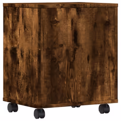 vidaXL Printer Stand with Wheels Printer Table File Desk Organiser Smoked Oak - smoked oak - Additional view 6