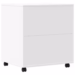 vidaXL Printer Stand with Wheels Printer Table File Desk Organiser Sonoma Oak - white - Additional view 6