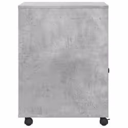 vidaXL Printer Stand with Wheels Printer Table File Desk Organiser Sonoma Oak - concrete grey - Additional view 5