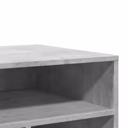 vidaXL Printer Stand with Wheels Printer Table File Desk Organiser Sonoma Oak - concrete grey - Additional view 7