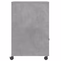 vidaXL Printer Stand with Wheels Printer Table Office File Desk Organiser - concrete grey - Additional view 5