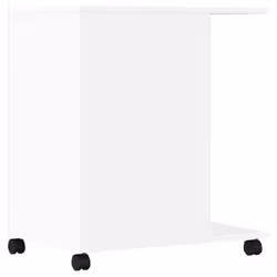 vidaXL Printer Stand with Wheels Printer Table File Desk Organiser Grey Sonoma - white - Additional view 6