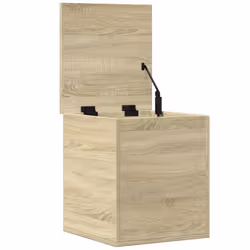 vidaXL Storage Box Blanket Box Storage Chest Box Sonoma Oak Engineered Wood - Additional view 6