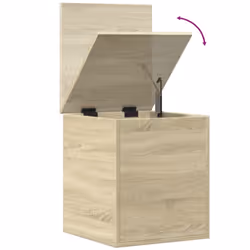 vidaXL Storage Box Blanket Box Storage Chest Box Sonoma Oak Engineered Wood - Additional view 7