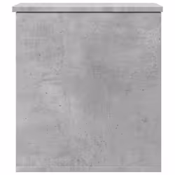 vidaXL Storage Box Blanket Box Storage Chest Box Concrete Grey Engineered Wood - Additional view 4