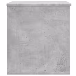 vidaXL Storage Box Blanket Box Storage Chest Box Concrete Grey Engineered Wood - Additional view 4