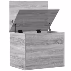 vidaXL Storage Box Blanket Box Storage Chest Box Grey Sonoma Engineered Wood - Additional view 7