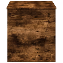 vidaXL Storage Box Blanket Box Storage Chest Box Smoked Oak Engineered Wood - Additional view 4