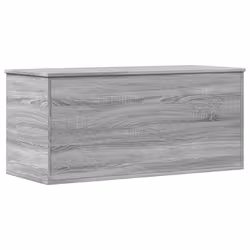 vidaXL Storage Box Blanket Box Storage Chest Box Grey Sonoma Engineered Wood - Additional view 5