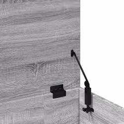vidaXL Storage Box Blanket Box Storage Chest Box Grey Sonoma Engineered Wood - Additional view 8