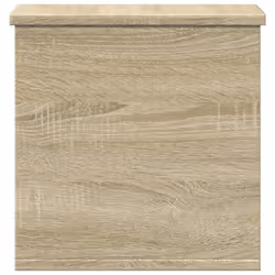 vidaXL Storage Box Blanket Box Toy Storage Chest Sonoma Oak Engineered Wood - Additional view 4