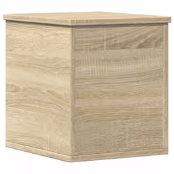 vidaXL Storage Box Blanket Box Toy Storage Chest Sonoma Oak Engineered Wood - Additional view 5