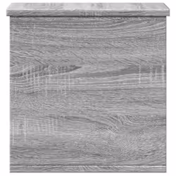 vidaXL Storage Box Blanket Box Toy Storage Chest Grey Sonoma Engineered Wood - Additional view 4