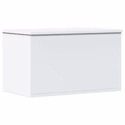 vidaXL Storage Box Toy Box Blanket Box Storage Chest White Engineered Wood - Additional view 5
