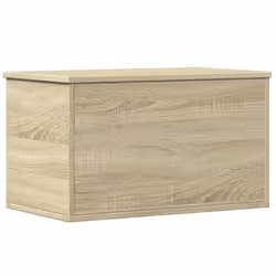 vidaXL Storage Box Blanket Box Toy Storage Chest Sonoma Oak Engineered Wood