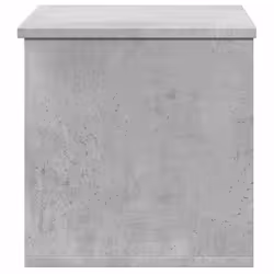 vidaXL Storage Box Blanket Box Storage Chest Concrete Grey Engineered Wood - Additional view 4
