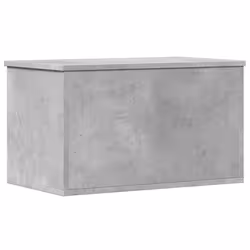 vidaXL Storage Box Blanket Box Storage Chest Concrete Grey Engineered Wood - Additional view 5