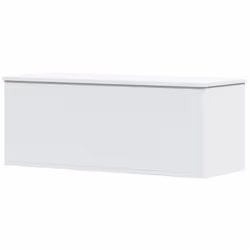 vidaXL Storage Box Toy Box Blanket Box Storage Chest White Engineered Wood