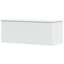 vidaXL Storage Box Toy Box Blanket Box Storage Chest White Engineered Wood
