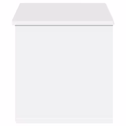 vidaXL Storage Box Toy Box Blanket Box Storage Chest White Engineered Wood - Additional view 4