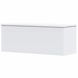 vidaXL Storage Box Toy Box Blanket Box Storage Chest White Engineered Wood - Additional view 5