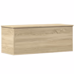 vidaXL Storage Box Blanket Box Toy Storage Chest Sonoma Oak Engineered Wood