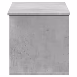 vidaXL Storage Box Blanket Box Storage Chest Concrete Grey Engineered Wood - Additional view 4