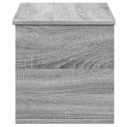 vidaXL Storage Box Blanket Box Toy Storage Chest Grey Sonoma Engineered Wood - Additional view 4