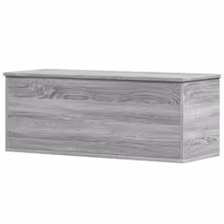 vidaXL Storage Box Blanket Box Toy Storage Chest Grey Sonoma Engineered Wood - Additional view 5