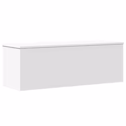 vidaXL Storage Box Toy Box Blanket Box Storage Chest White Engineered Wood - Additional view 4