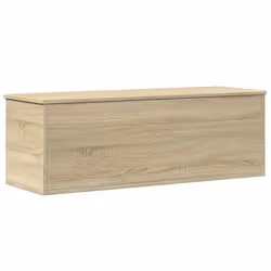 vidaXL Storage Box Blanket Box Toy Storage Chest Sonoma Oak Engineered Wood - Additional view 5