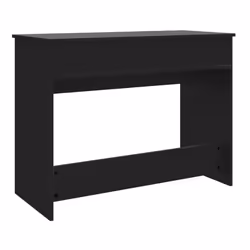 vidaXL Dressing Table with Mirror Cosmetic Table Makeup Table Vanity Desk - black - Additional view 6