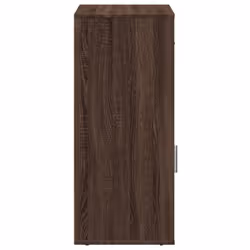 vidaXL Storage Cabinet Side Cabinet Sideboard Storage Cupboard Engineered Wood - brown oak - Additional view 5