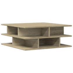 vidaXL Coffee Table Hallway Accent End Table Tea Side Table Engineered Wood - sonoma oak