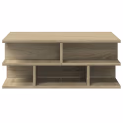 vidaXL Coffee Table Hallway Accent End Table Tea Side Table Engineered Wood - sonoma oak - Additional view 4