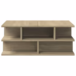 vidaXL Coffee Table Hallway Accent End Table Tea Side Table Engineered Wood - sonoma oak - Additional view 5